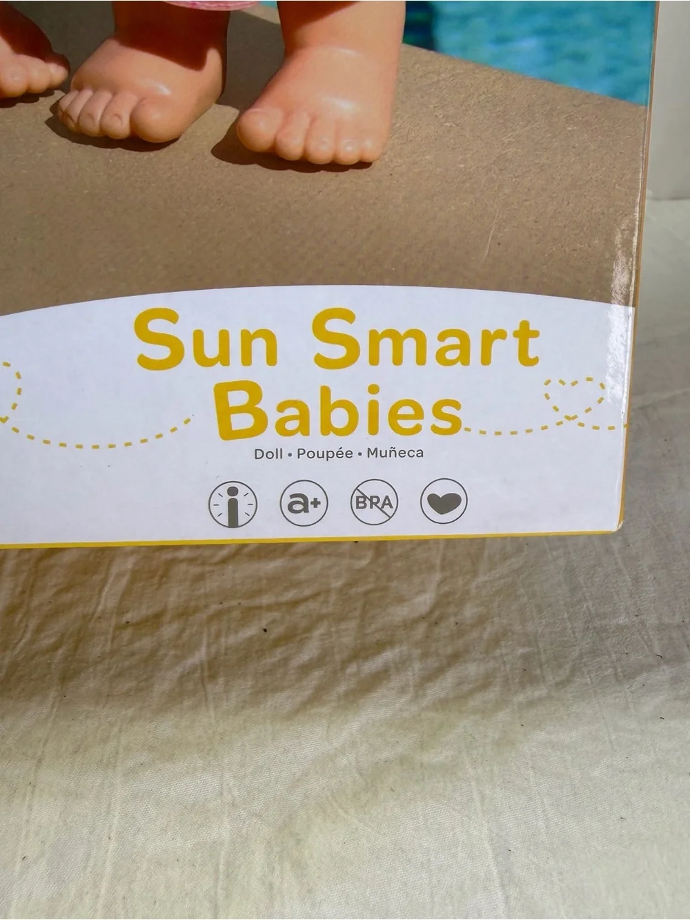 Adora Sun Smart Babies Doll - UV Activated SunSafety Vinyl Boy Baby Doll